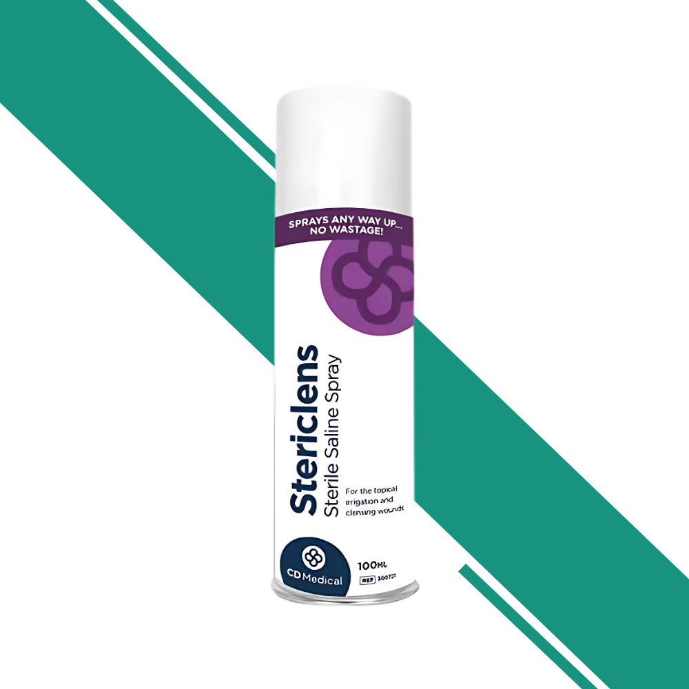 Stericlens Sterile Saline Wound Cleaning Spray
